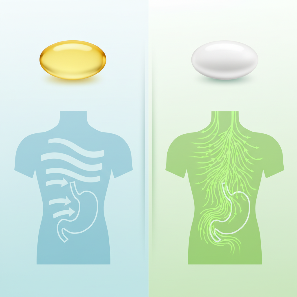 A person checking a list of health considerations before starting a new supplement