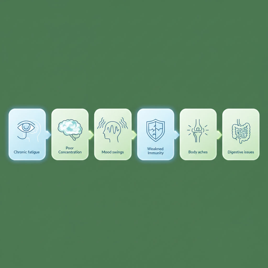 woman waking up tired despite sleeping