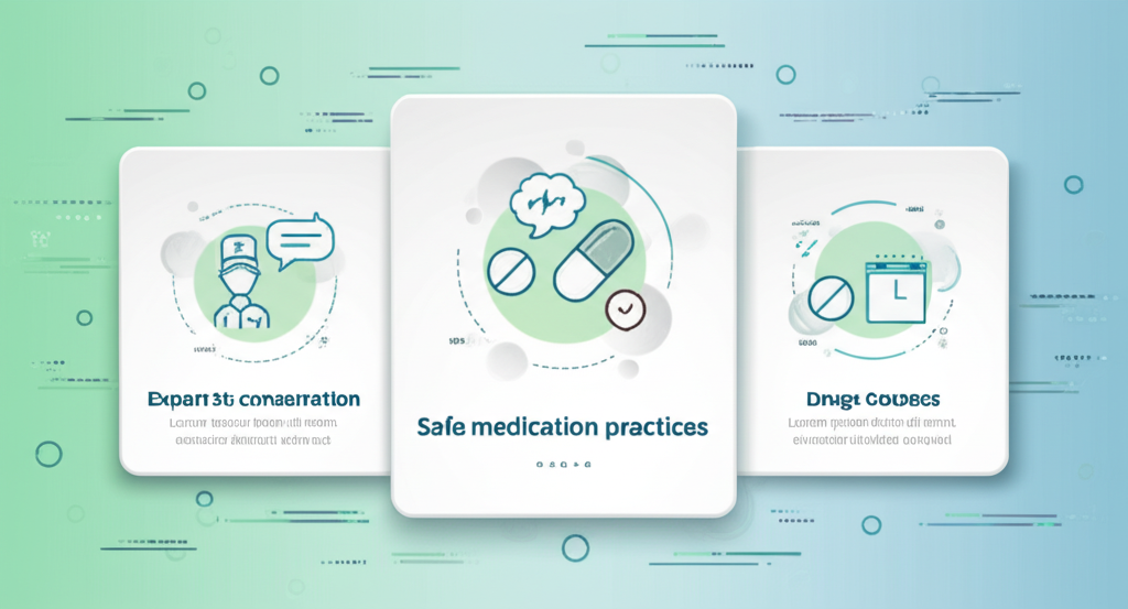 Two different colored pills with a red "X" symbol between them, illustrating a dangerous drug interaction.