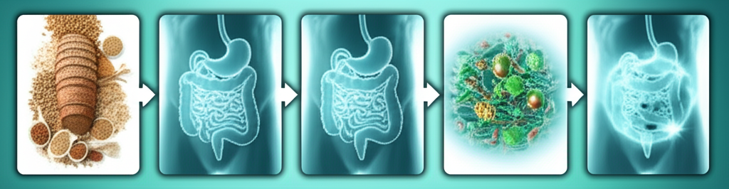 A vibrant and diverse selection of healthy foods, including fruits, vegetables, whole grains, and water