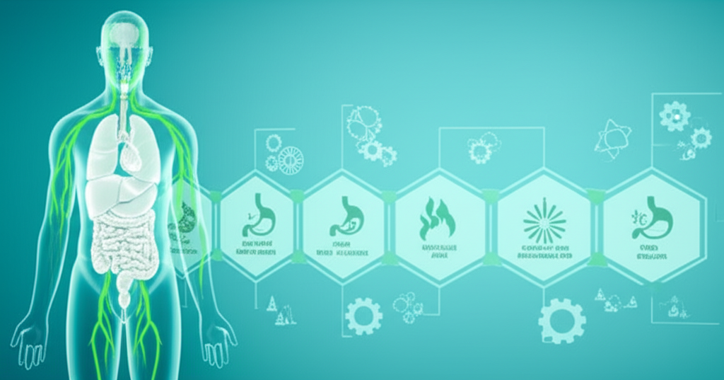 A person clutching their stomach in discomfort, showing symptoms of indigestion