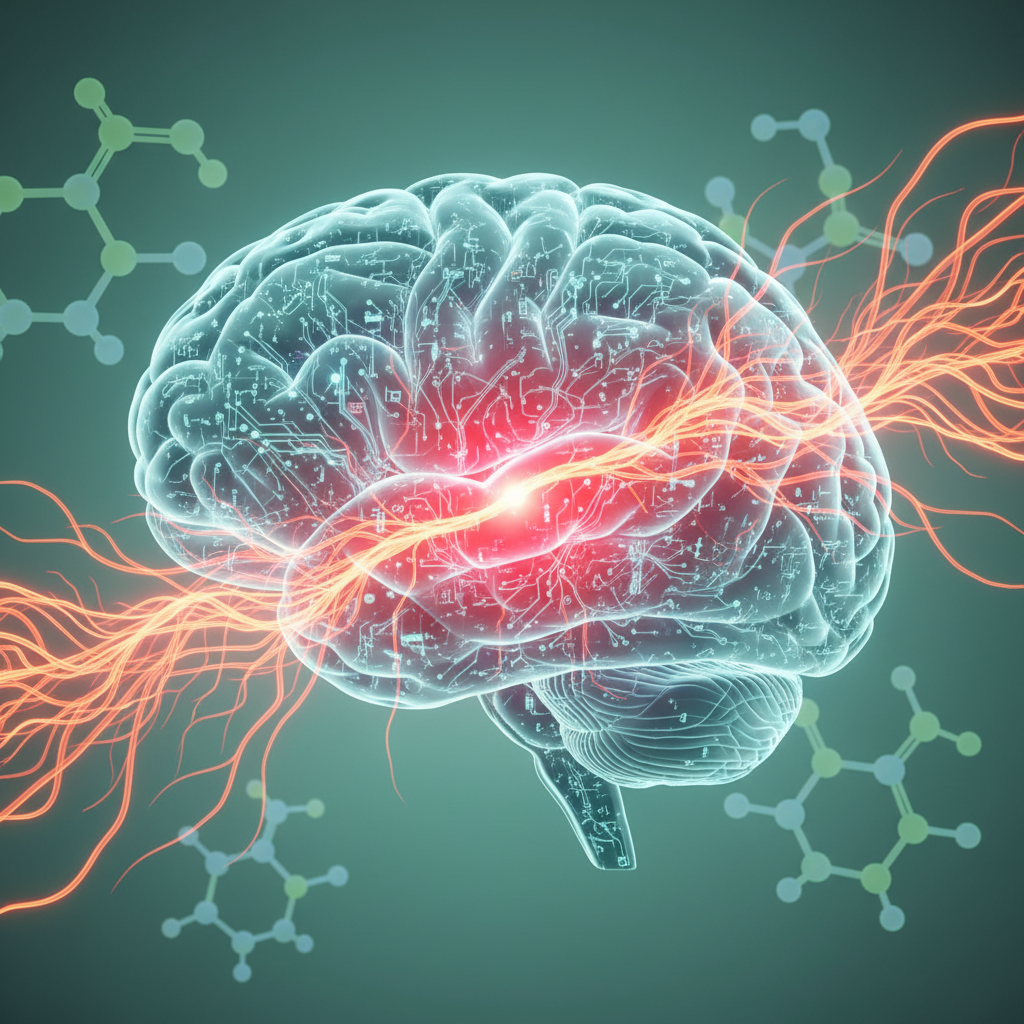 A serene person meditating in a peaceful natural setting, radiating calmness