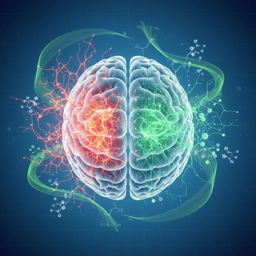 A step-by-step diagram showing a person gradually entering a meditative state