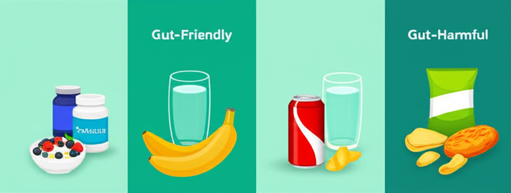 A clean, calm bedroom with a humidifier running, emphasizing rest and comfortable environment.