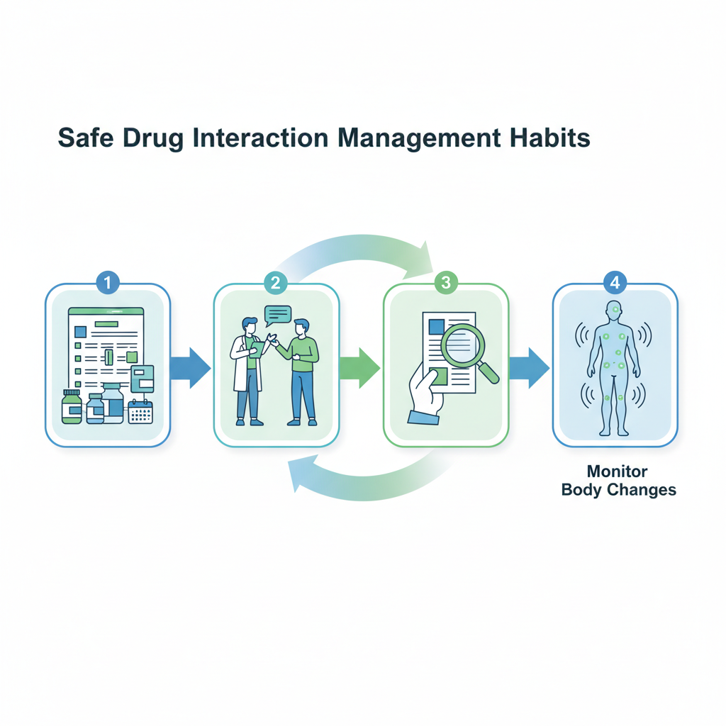 A senior person carefully taking medicine with a glass of water, showing a focus on safe dosage