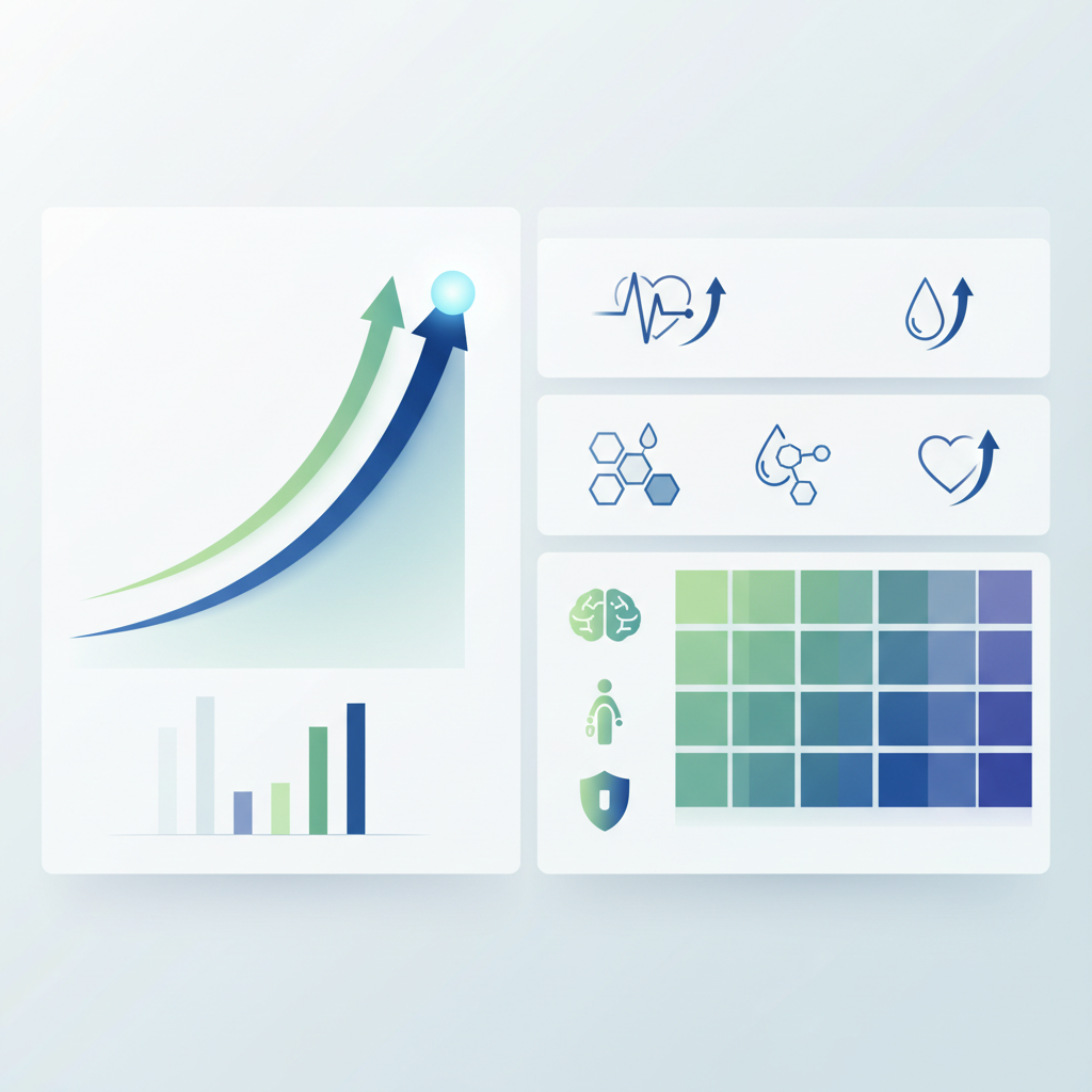 A person looking stressed with hands on their head, surrounded by abstract representations of stress factors like deadlines, notifications, and busy schedules.